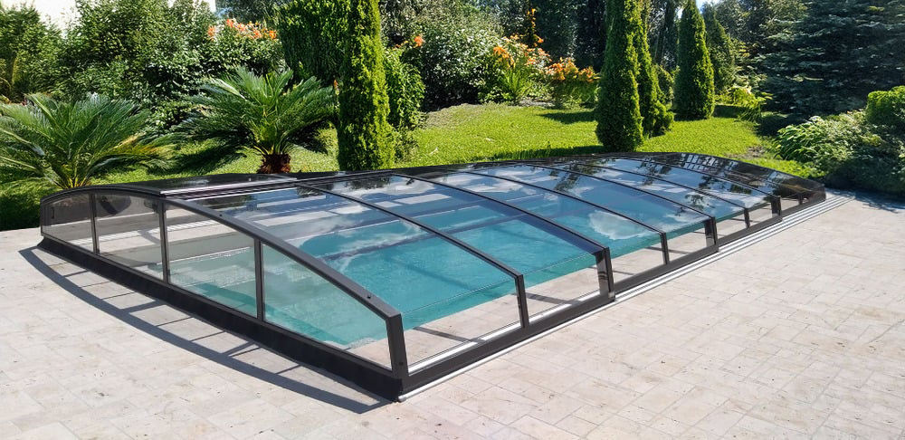 Павільйон Imperial з прозорим полікарбонатом розміром 3.80х8.54х0.81м